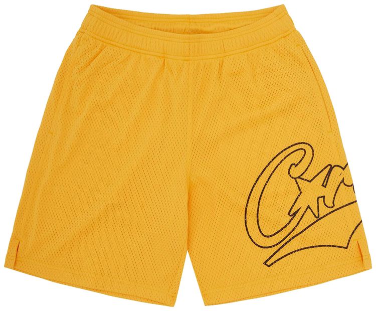 Corteiz Woosh Mesh Short Yellow