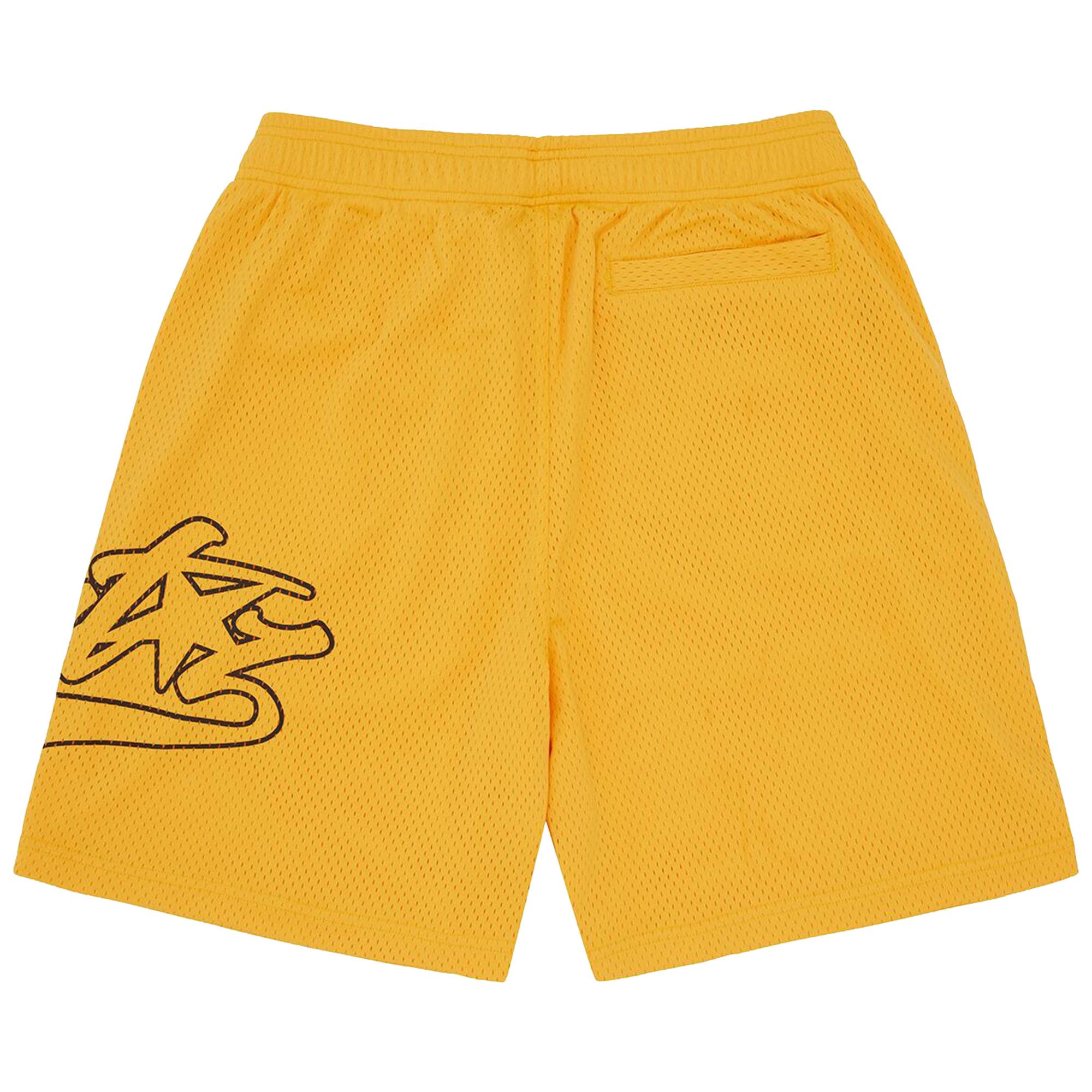 Buy Corteiz Woosh Mesh Short 'Yellow' - 07892 1SS2505CWMSY YELL | GOAT