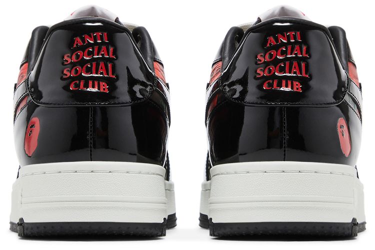 Anti Social Social Club x Bapesta Icon Black