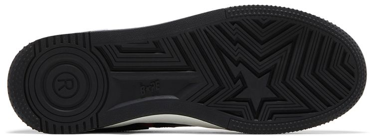 Anti Social Social Club x Bapesta Icon Black