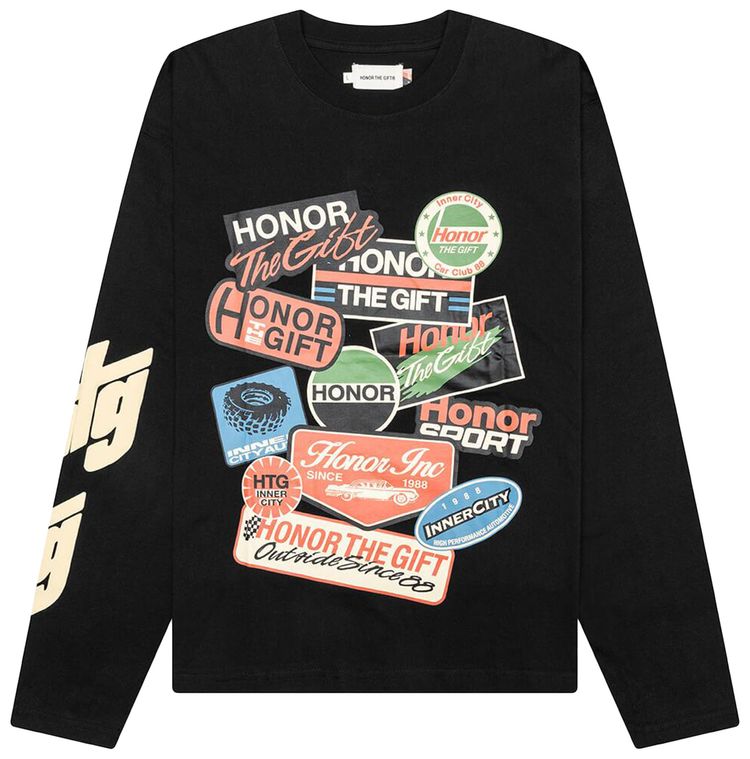Honor The Gift Fuel Long Sleeve Tee Black