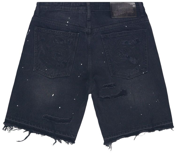 Billionaire Boys Club Outer Limit Jean Shorts Comet Black