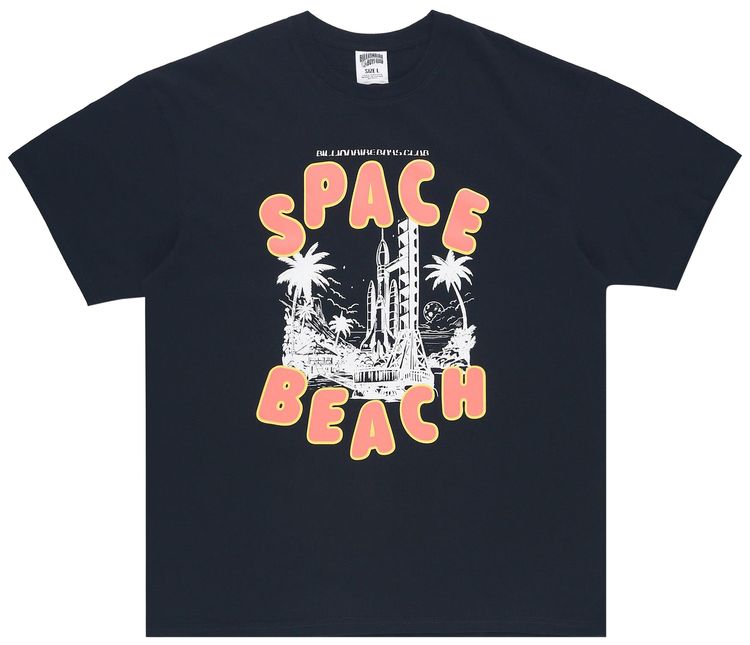 Billionaire Boys Club Space Beach T Shirt Black