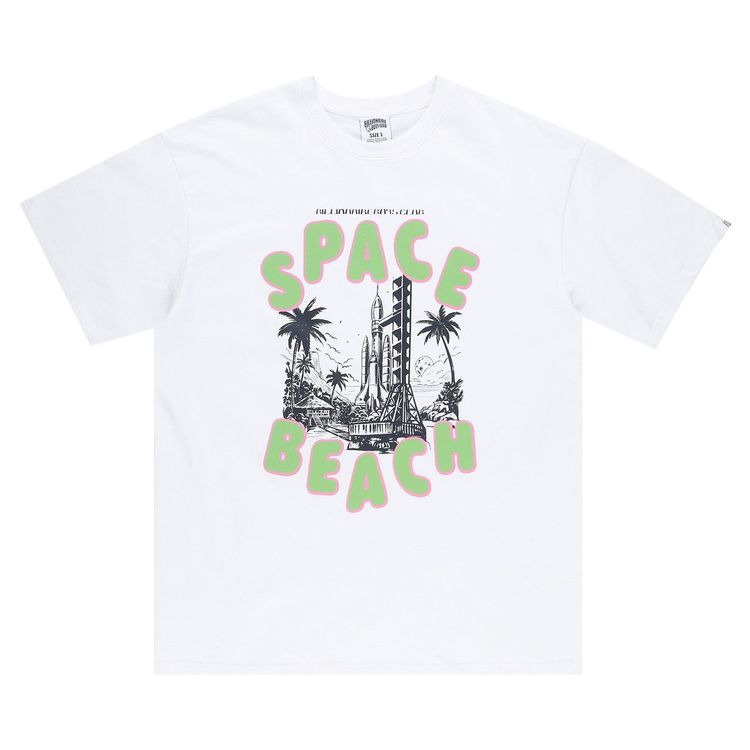 Billionaire Boys Club Space Beach T Shirt White