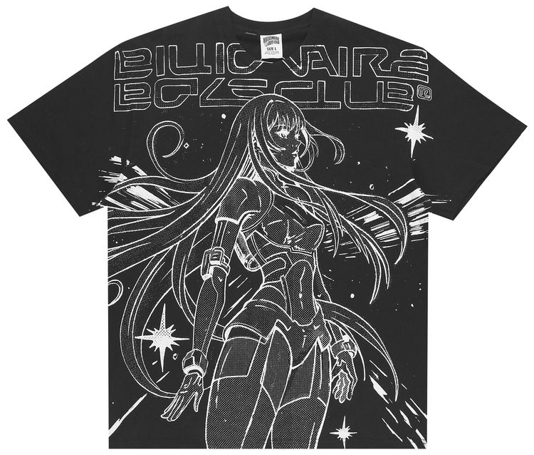 Billionaire Boys Club Anime T Shirt Black