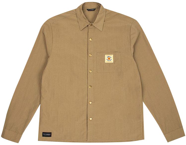 Kids of Immigrants Nylon Shirt Jacket Khaki