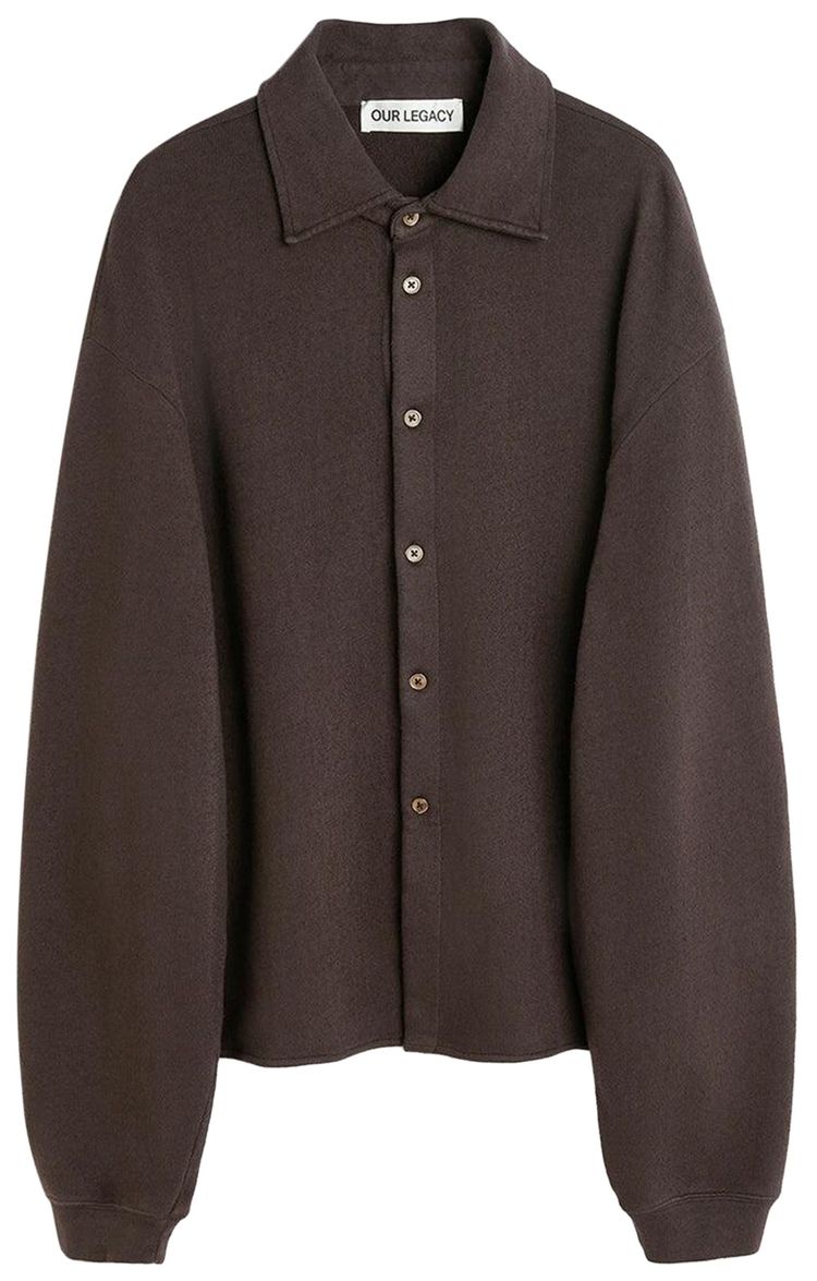Our Legacy Recovery Shirt Deep Brown