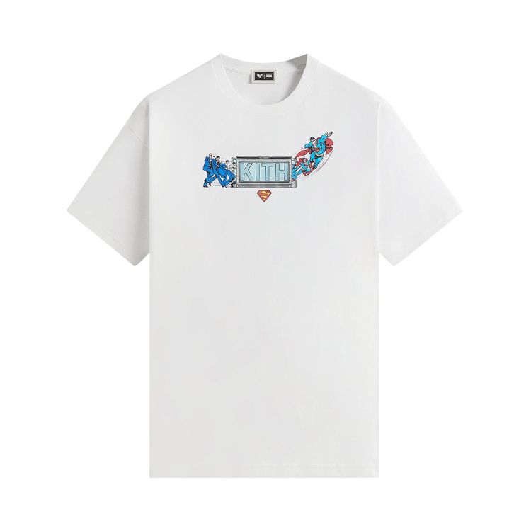 Kith x Superman Booth Vintage Tee White