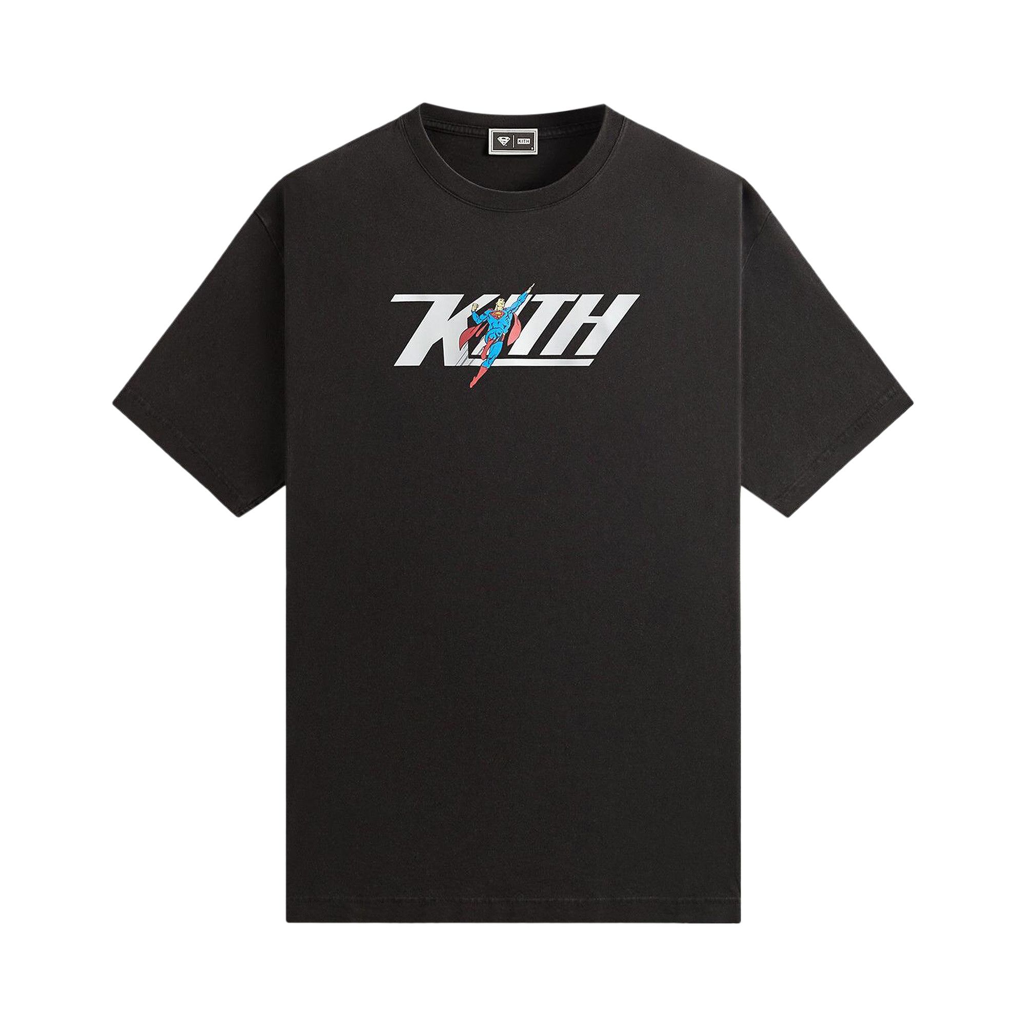 【KITH NYC】Flight スーパーマン ヴィンテージ Tシャツ Superman | Kith Flight Vintage Tee - Black PH