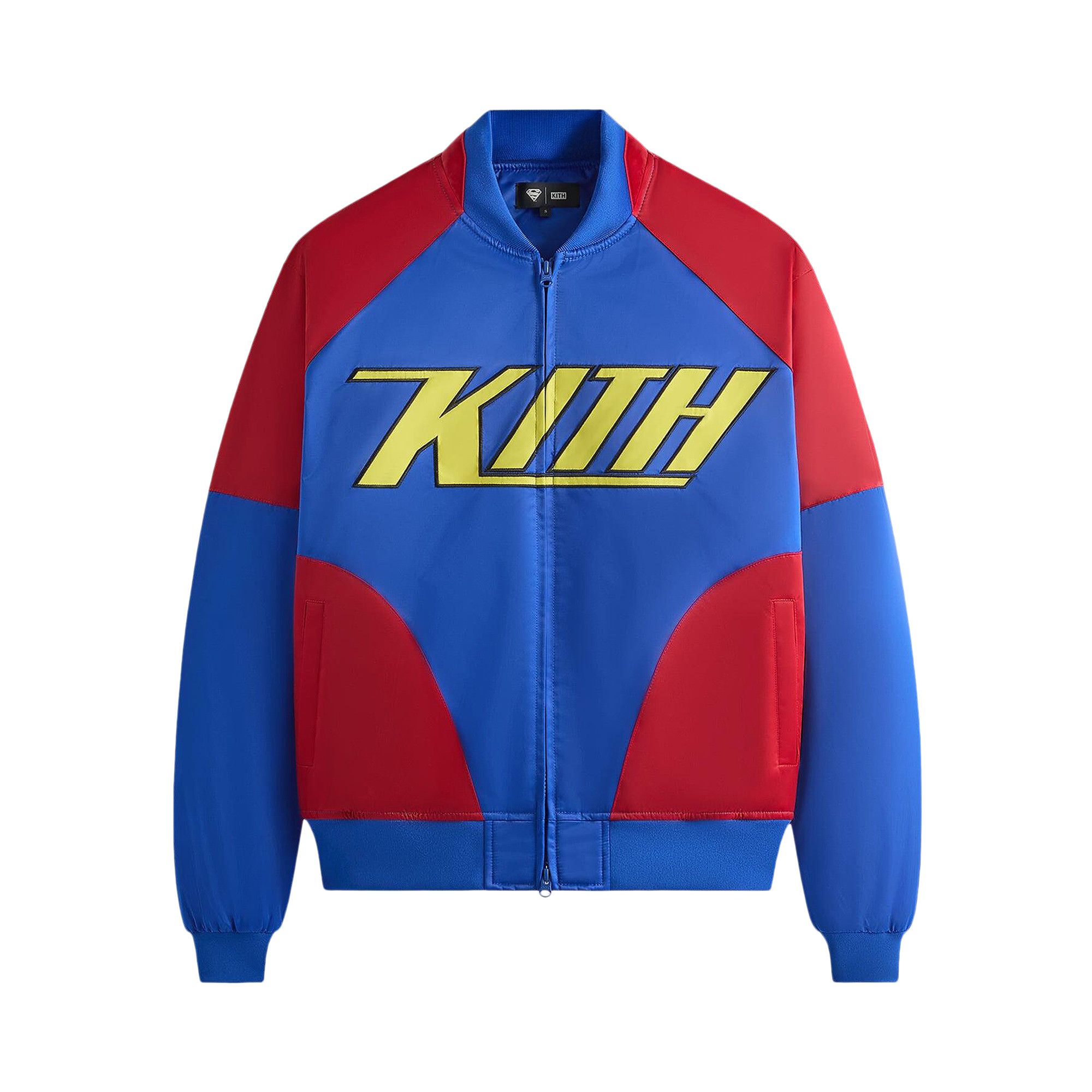 Buy Kith x Superman Satin Bomber Jacket 'Cyclone' - KHM010933 423