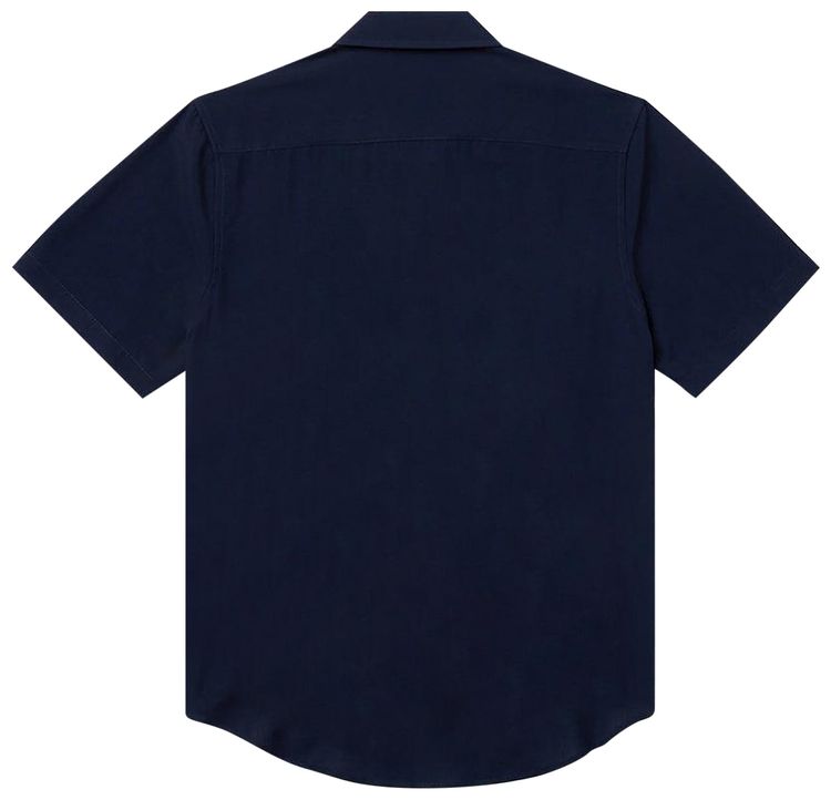 One Of These Days Into the Distance Camp Shirt Navy