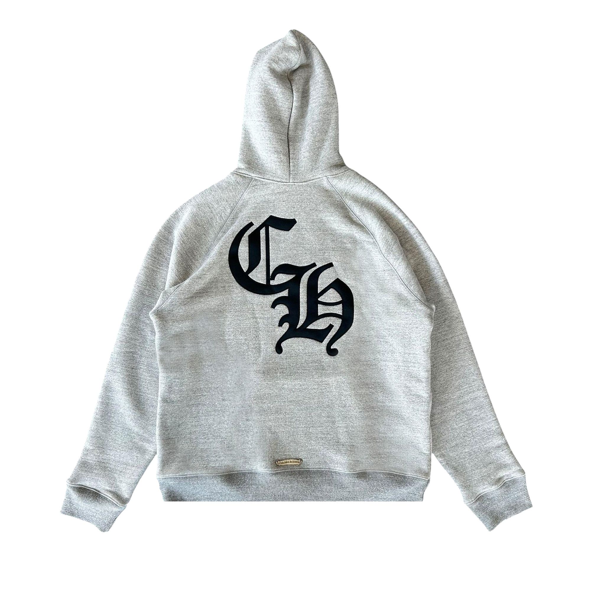 Buy Chrome Hearts Triple Cross Hoodie 'Grey' - 037 090962 | GOAT