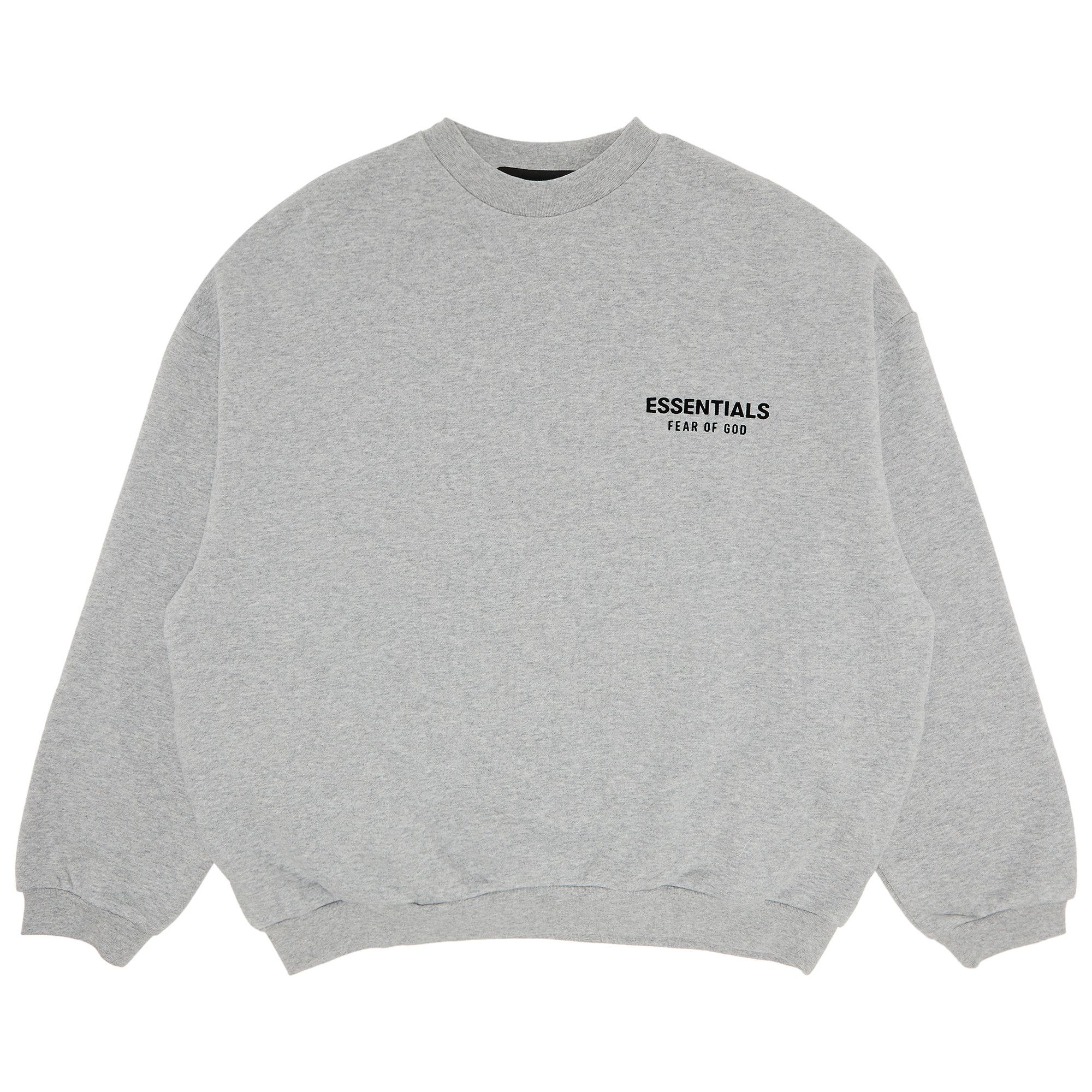 Buy Fear of God Essentials Fleece Crewneck II 'Light Heather