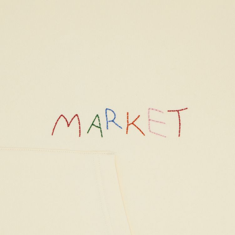 Market Good Produce Zip Hoodie Butter Cream
