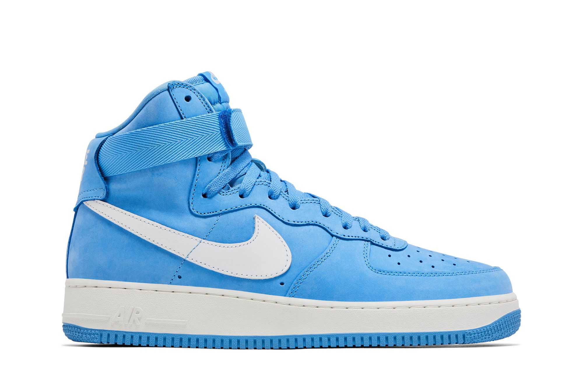 スニーカー NIKE AIR FORCE 1 HIGH RETRO PREMIUM QS Buy Nike Air Force 1 High Retro QS 'University Blue' - 743546 400