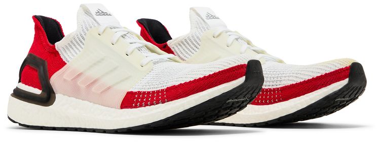 Adidas UltraBoost 19 White Scarlet