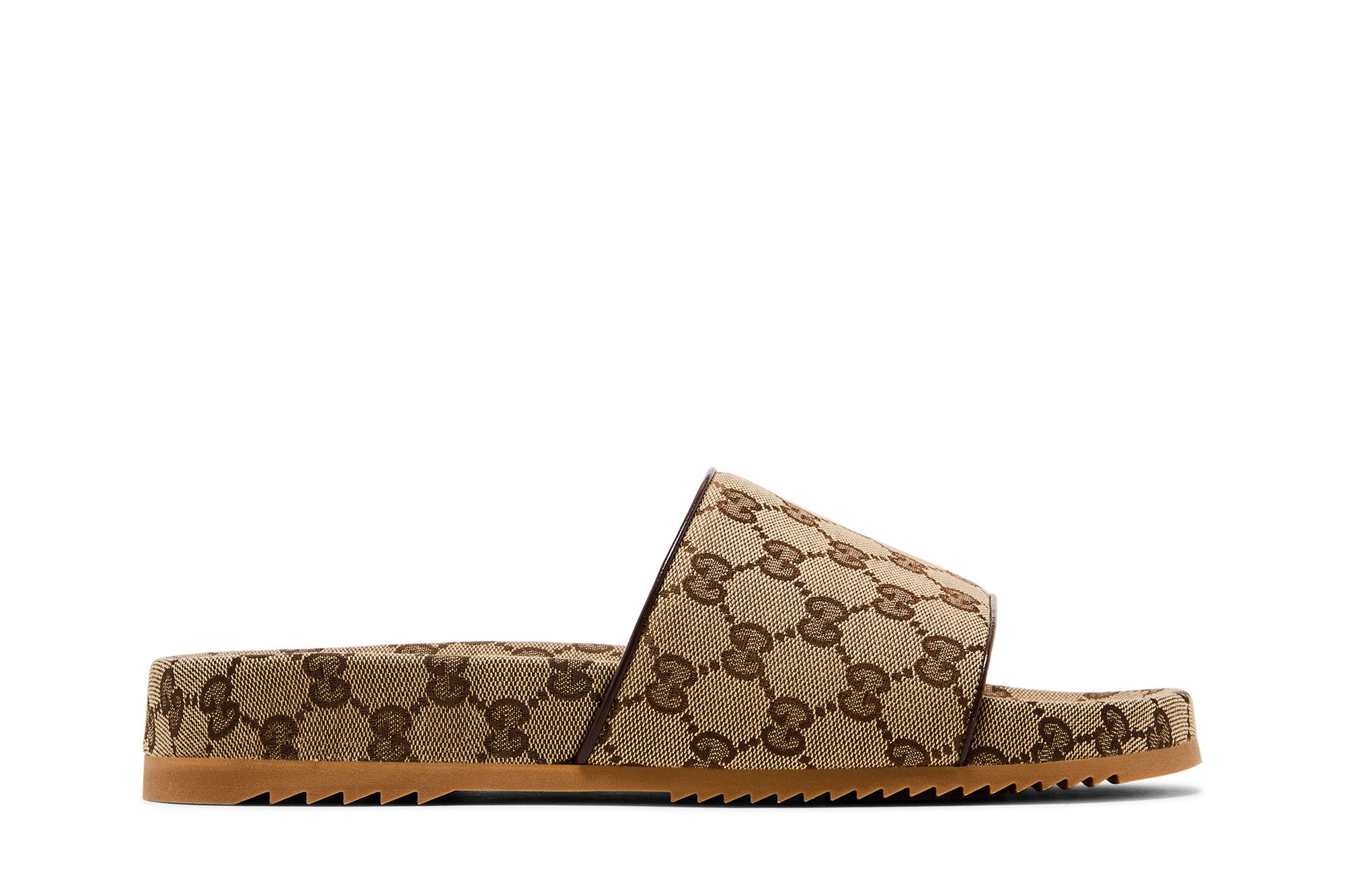 Buy Gucci GG Canvas Slide Sandal 'Beige Monogram' - 624695 H6320