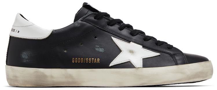Golden Goose Superstar Black White