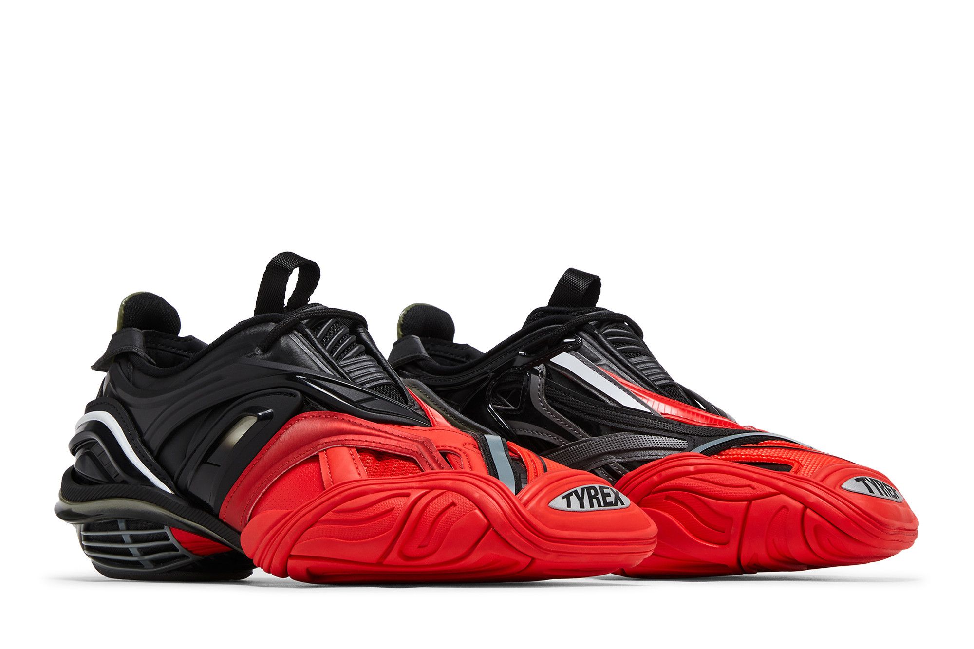 Buy Balenciaga Wmns Tyrex Low 'Black Red' - 617517 W2CB1