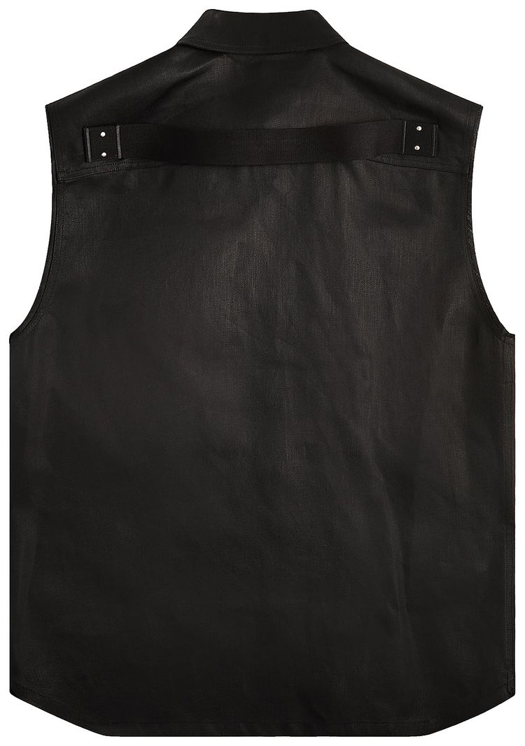 Rick Owens Jumbo Sleeveless Outershirt Black