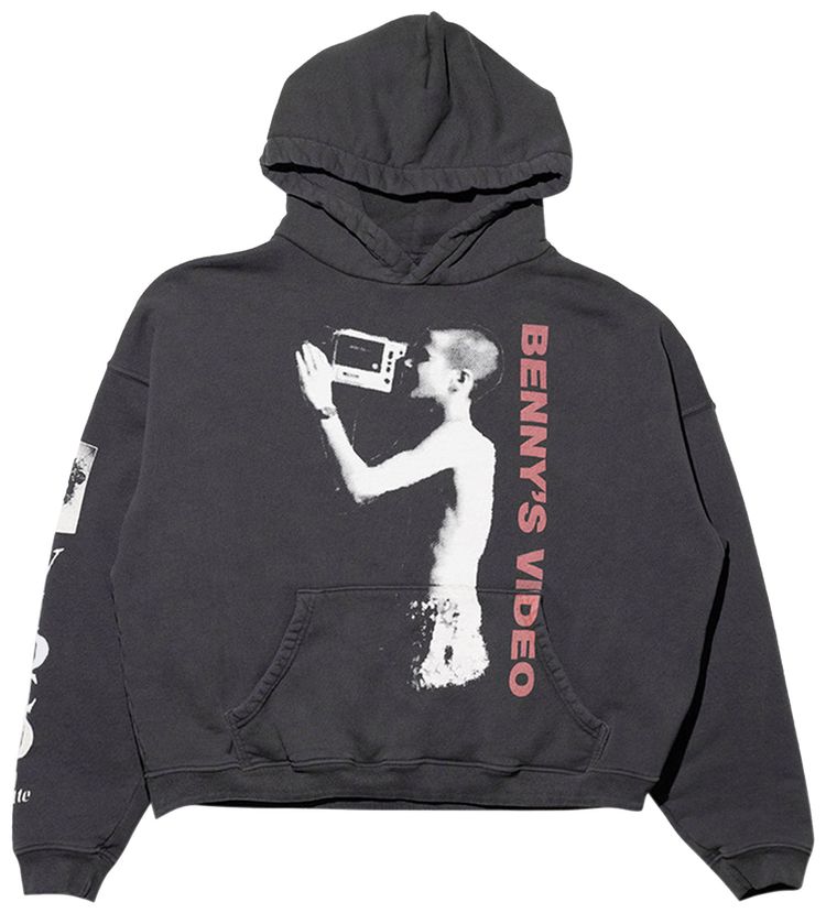 Enfants Riches Deprimes Bennys Video Hoodie Faded Black