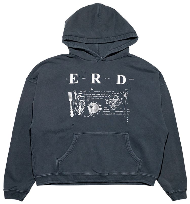 Enfants Riches Deprimes My Role In The War Hoodie Charcoal