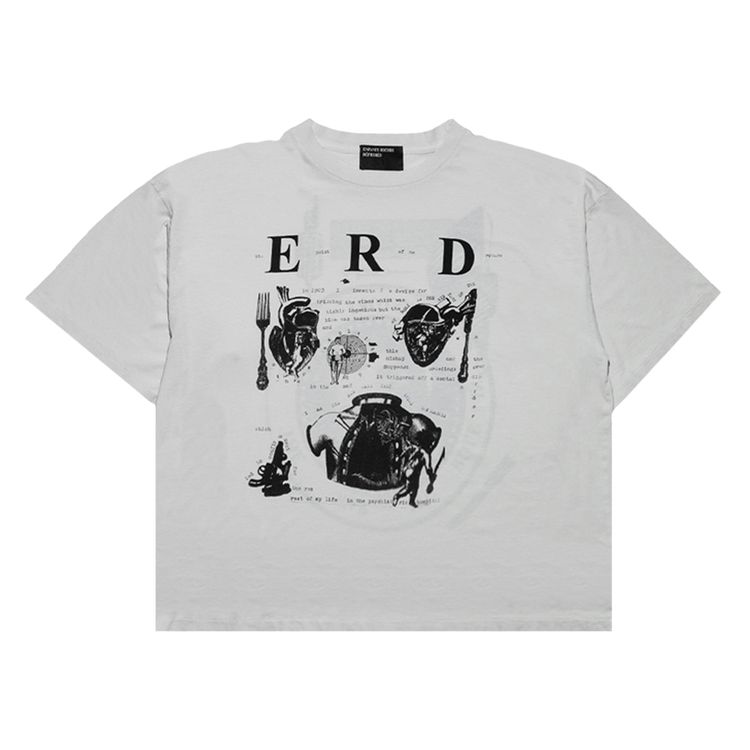 Enfants Riches Deprimes My Role In The War T Shirt Faded White