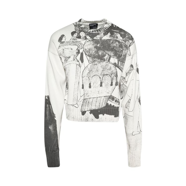 Enfants Riches Deprimes The Ballroom Dance Sweater White