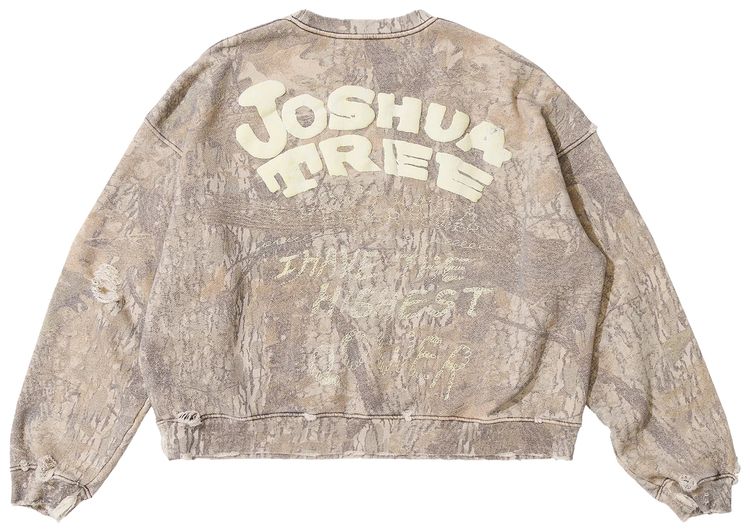 Paly Hollywood Emotional Pain Crewneck Camo