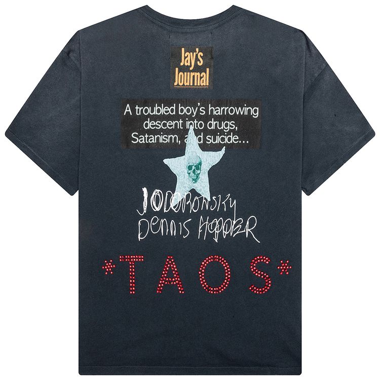 Paly Hollywood Ask Alice Tee Vintage Black