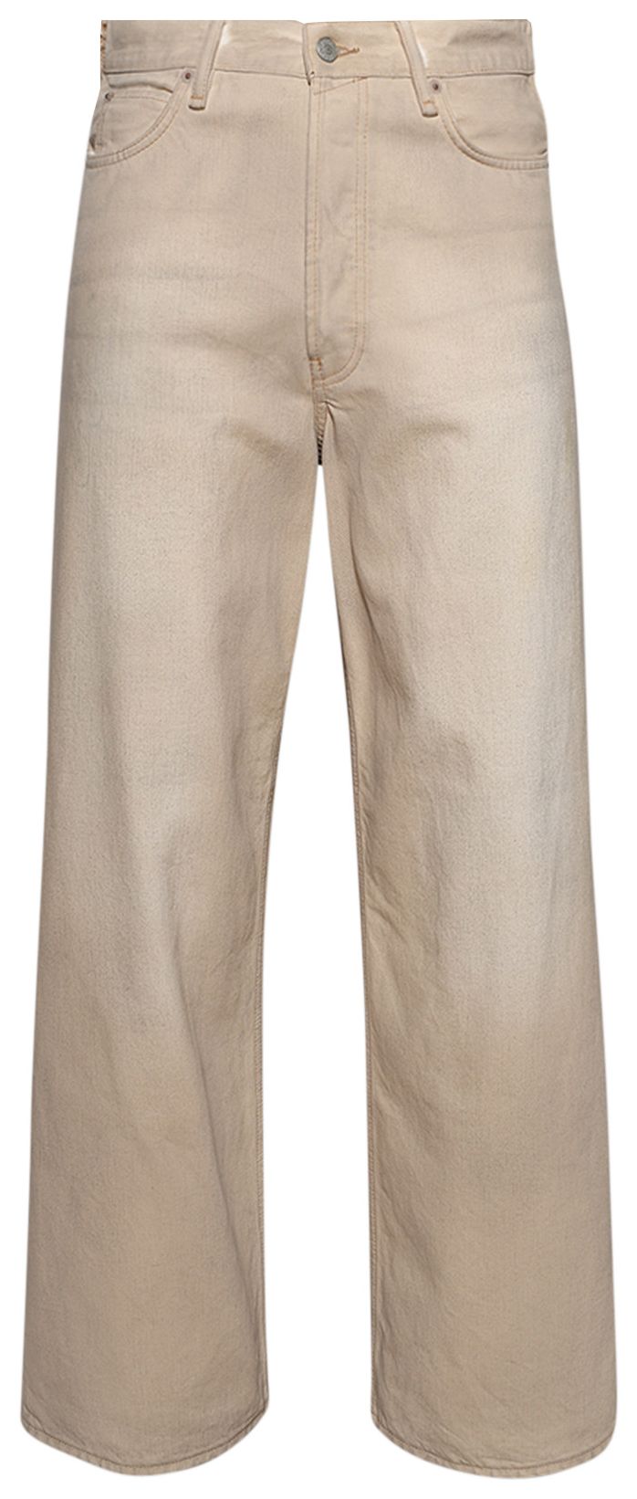 Acne Studios 1981 Baggy Fit Jeans Sand Beige