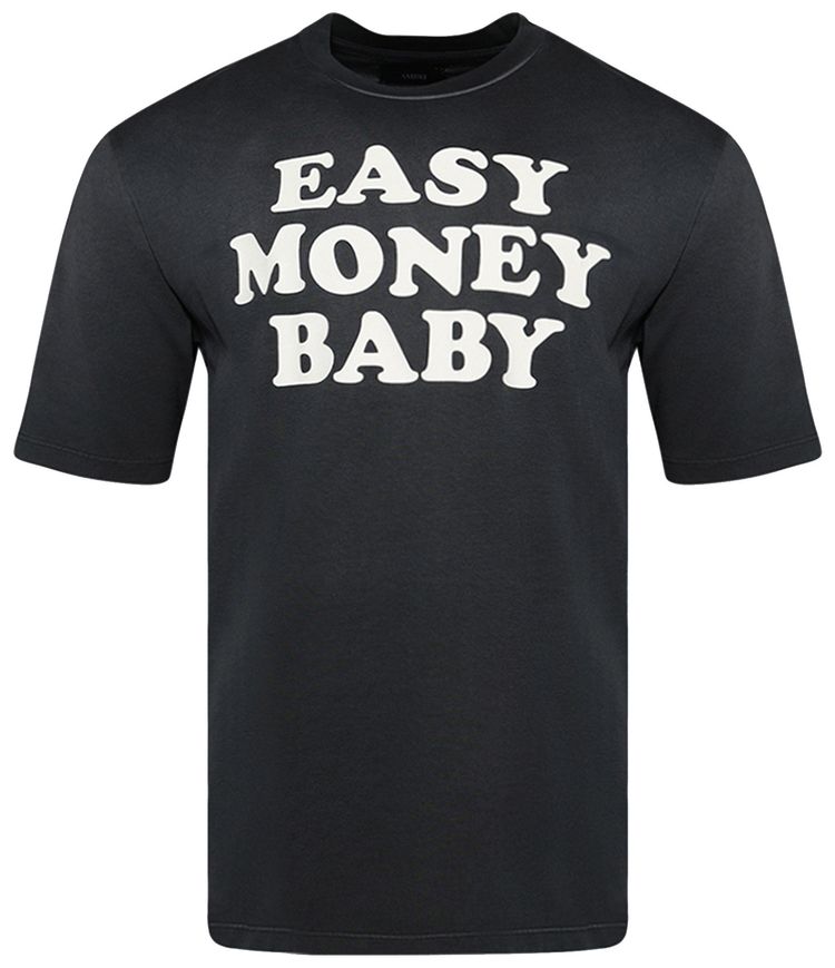 Amiri Easy Money Tee Black