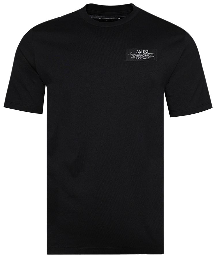 Amiri Spirit Tee Black