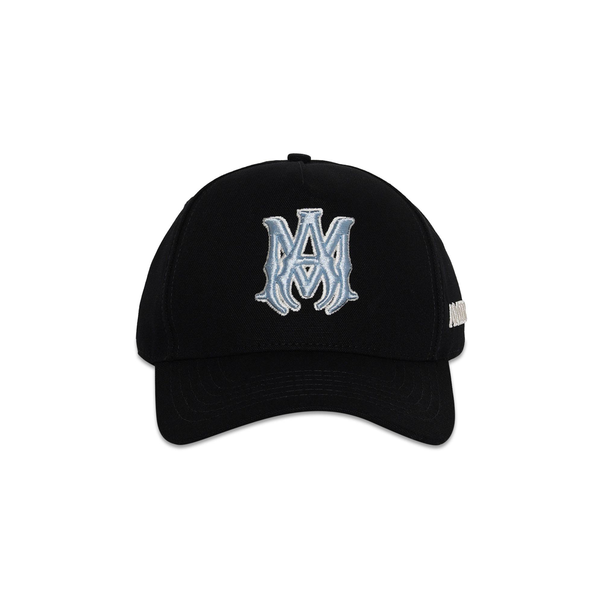 Buy Amiri MA Outline Canvas Hat 'Black/Blue' - AMHACP1060 BKBL | GOAT