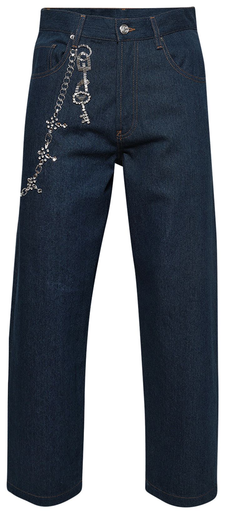 BLUEMARBLE Relaxed Trompe LOeil Jeans Blue