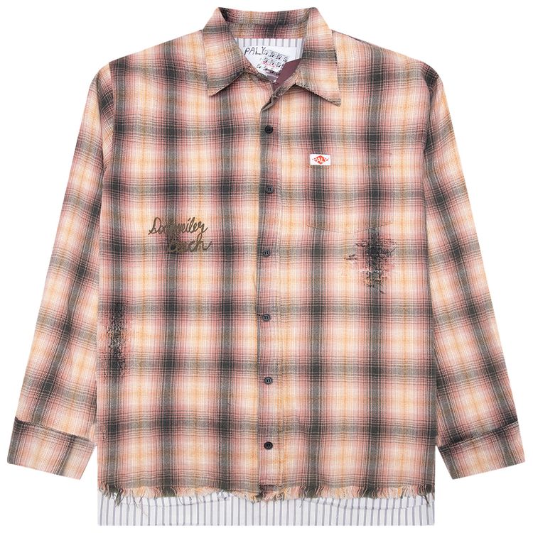 Paly Hollywood Dockweiler Flannel Overshirt Tan