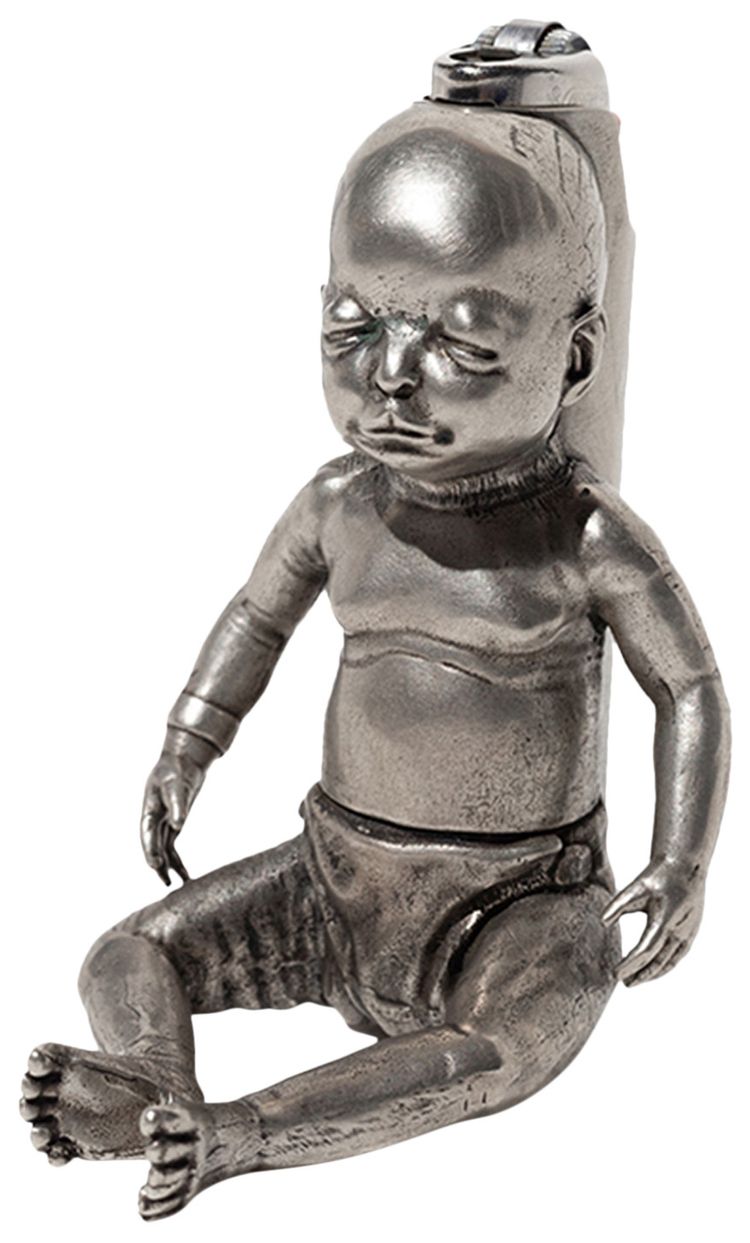 Enfants Riches Deprimes Crack Baby Lighter WhiteBronze