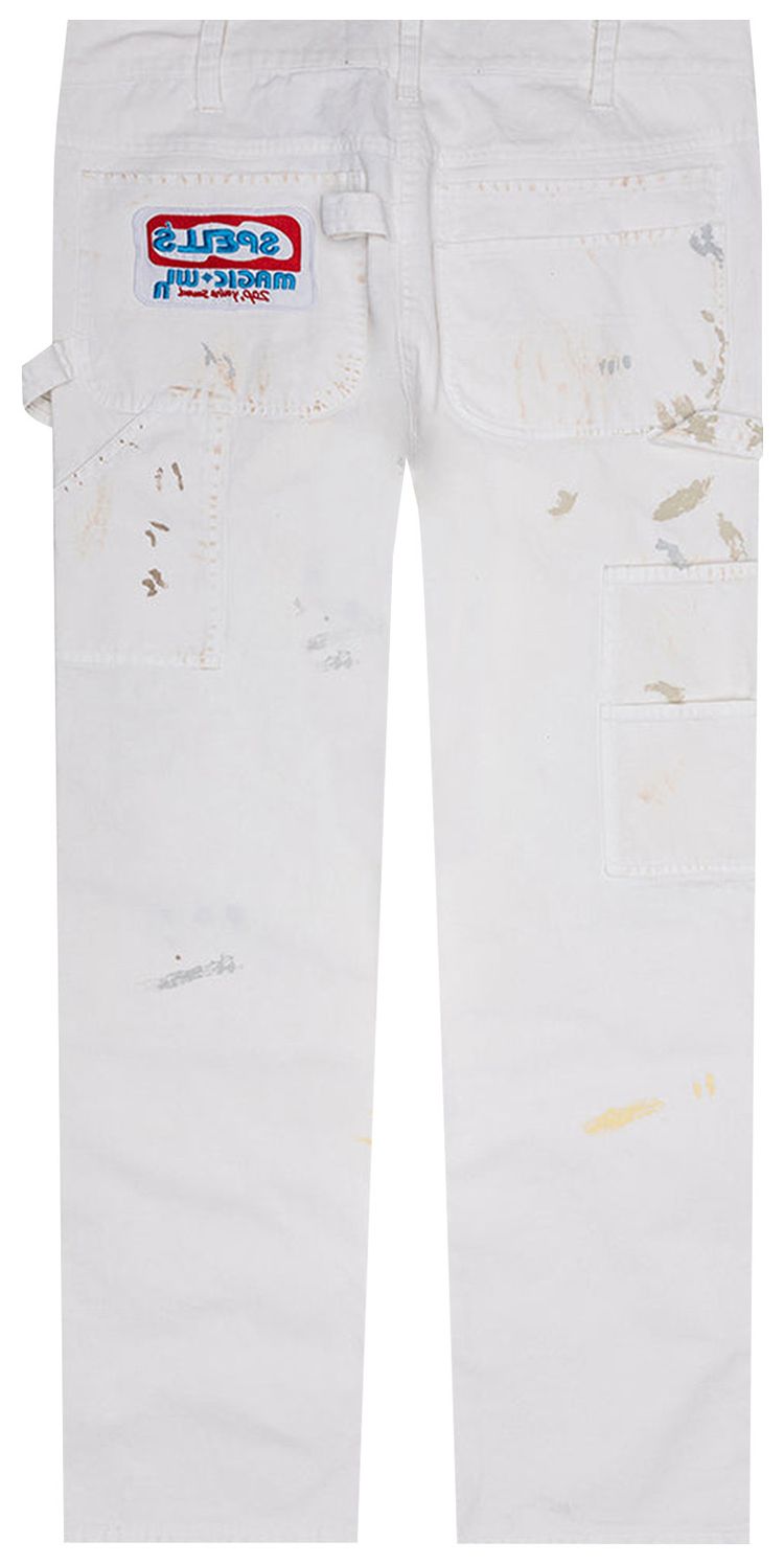 Paly Hollywood Spells Painter Pant White