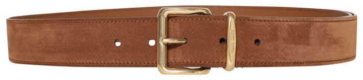Miu Miu Suede Belt Oak