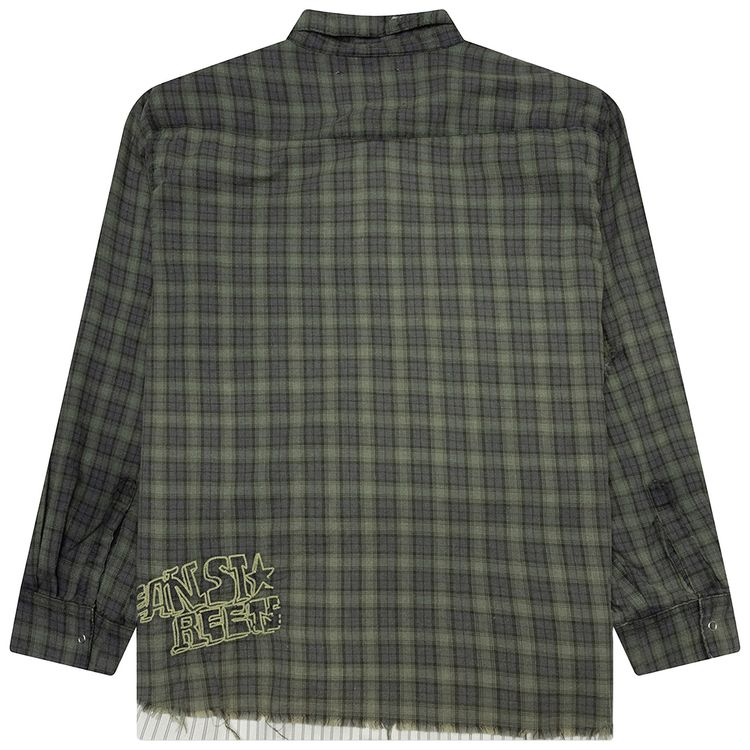 Paly Hollywood Dockweiler Flannel Overshirt Navy