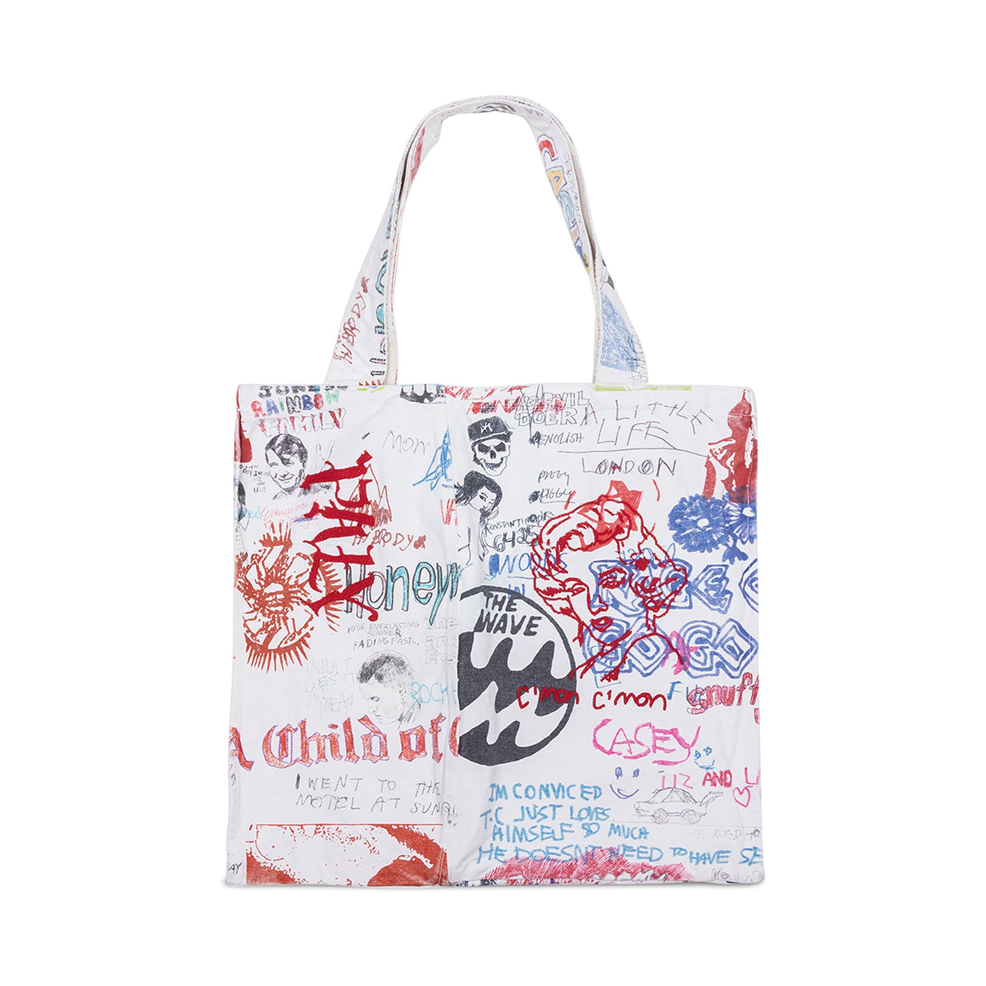 パリーハリウッド Paly Hollywood 25SS 【 ALL OF ME TOTE BAG 8001Q1008MLT 】 グラフィティ プリント トート バッグ 42237 Buy Paly Hollywood All Of Me Tote Bag 'Multicolor' - 8001Q1008MLT