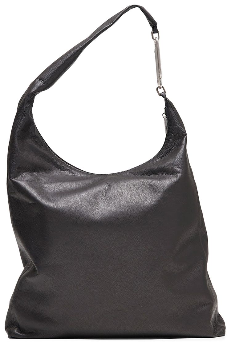 Rick Owens Leather Gemini Bag Black