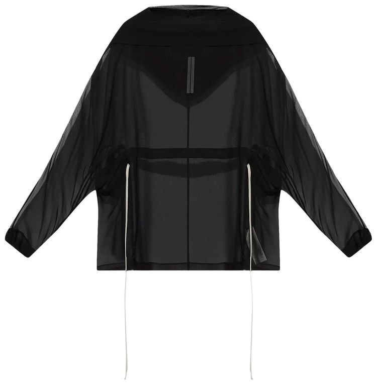 Rick Owens Hooded Tunic Black