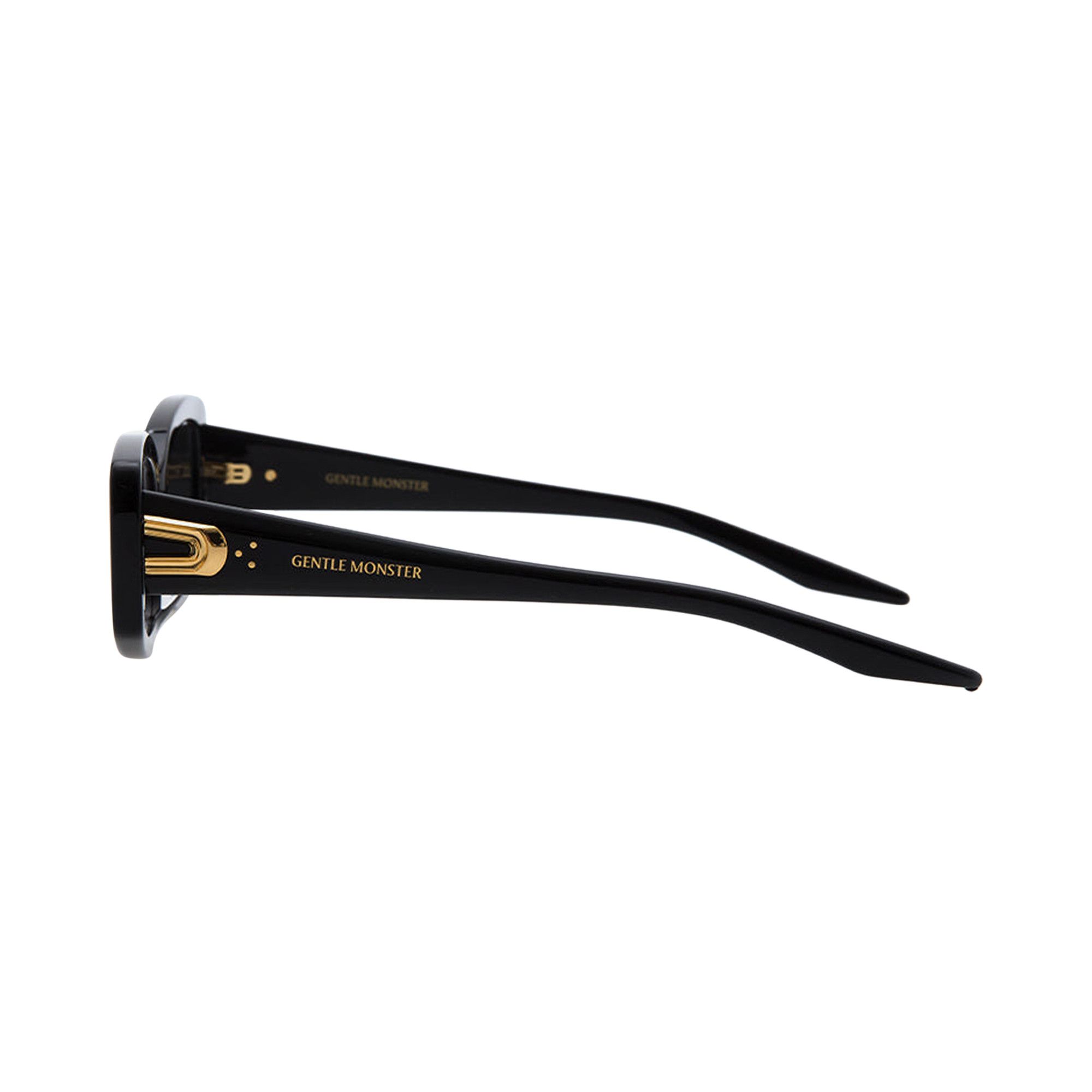 ジェントルモンスター Ash 01 Gentle Monster Ash 01 Sunglasses | Black | FARFETCH