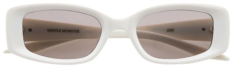 Gentle Monster Ash W2 Sunglasses White