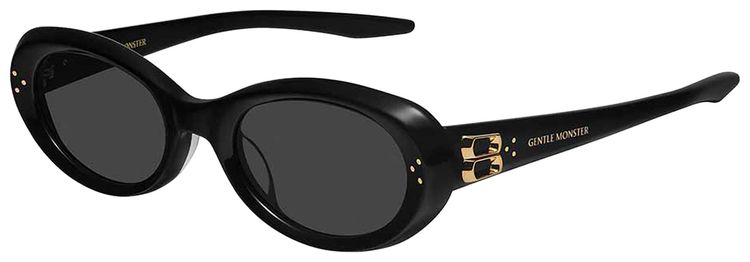 Gentle Monster Cocoa 01GD Sunglasses Black