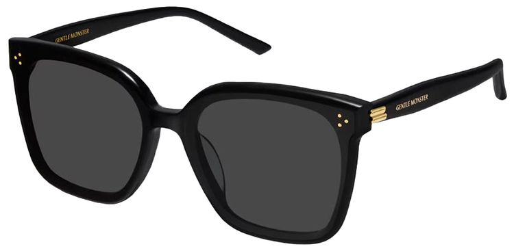 Gentle Monster New Her 01 Sunglasses Black