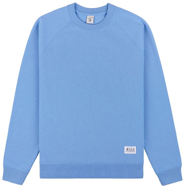 Sporty  Rich Runner Soft Crewneck Juniper