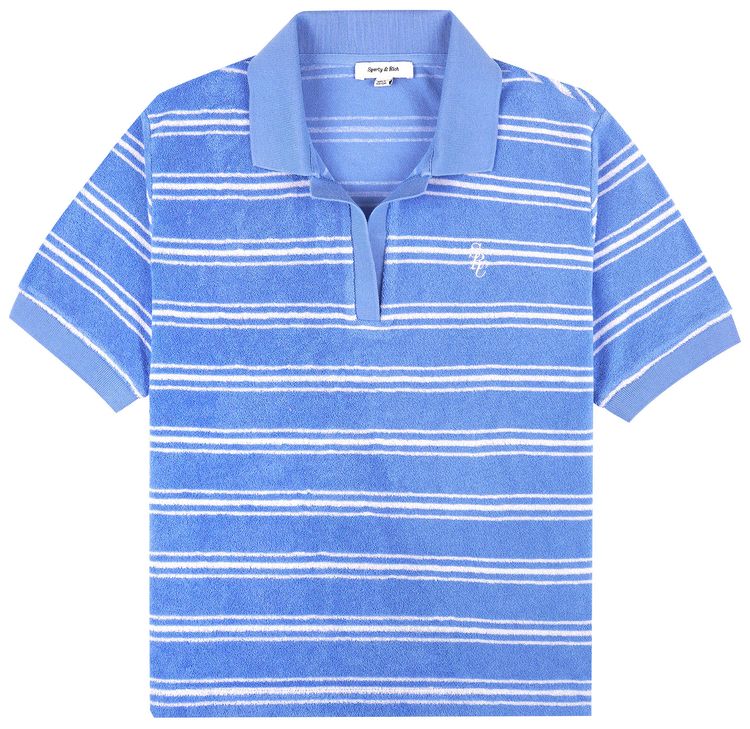 Sporty  Rich SRC Terry Polo Juniper