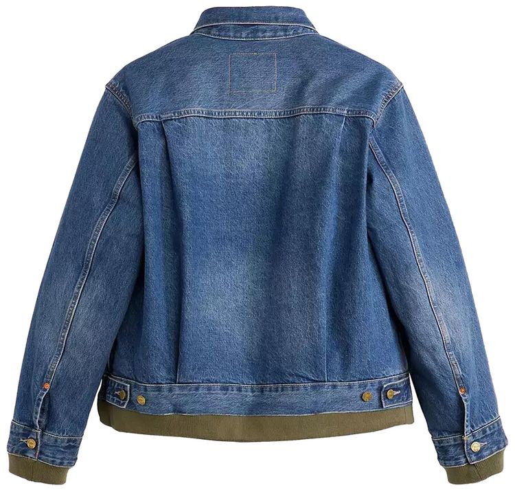 Levis x Sacai Denim x Nylon Twill Reversible Blouson White